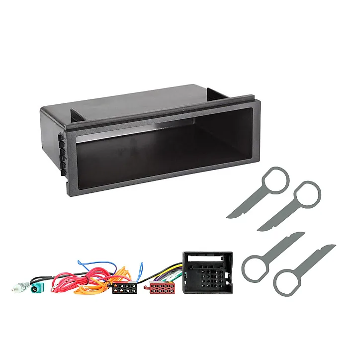 VW Fox 2006 - 2012 Single Din Stereo Fitting Kit Wiring Harness Aerial & Keys