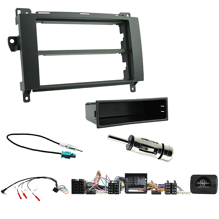 VW Crafter 2006 Onwards Car Stereo Single Din Fascia Steering Antenna Fitting Kit
