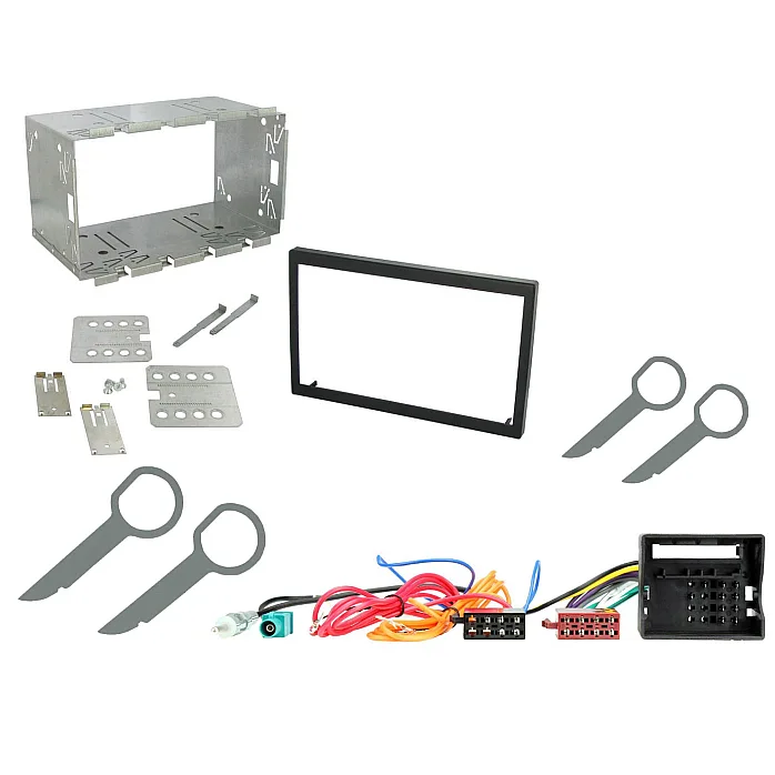 VW Polo 9N3 2005-2009 Double Din Wiring Antenna Removal Keys Fitting Kit