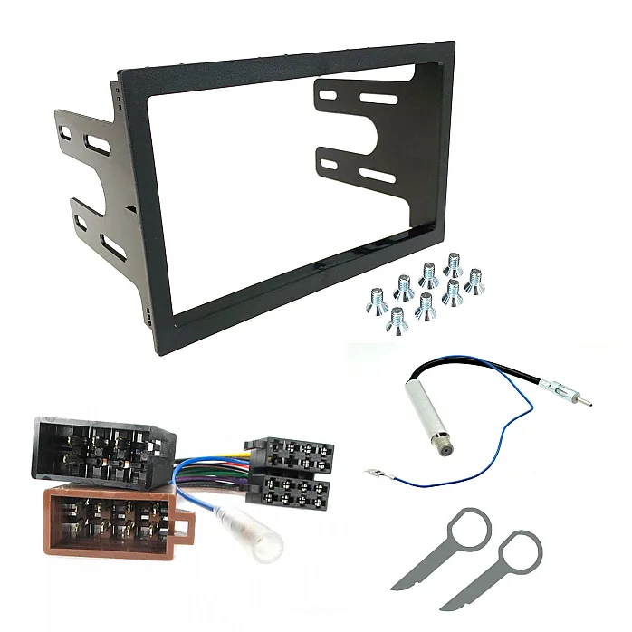 Seat Ibiza, Cordoba Double Din Car Stereo Fascia, Wiring ISO, Antenna Fitting Kit