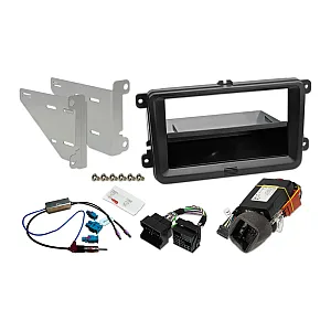 Alpine KIT-HALO-VW303 1DIN Halo or 2DIN Installation Kit with CAN to UART Interface For Seat, Skoda, VW