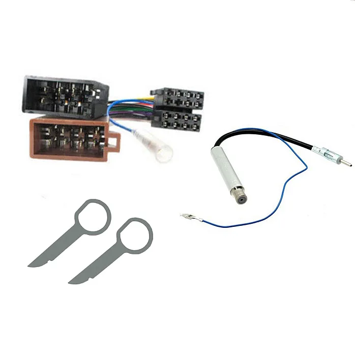 Volkswagen Golf MK IV Single/Double Din Car Stereo Fitting Kit, Wiring ISO, Aerial Adaptor
