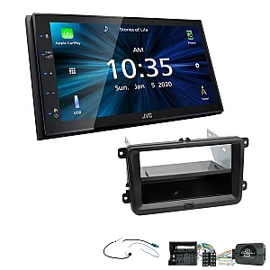 VW Transporter T6 2015-2019 JVC 6.8" Bluetooth Digital Media Car Play / Android Auto Stereo Upgrade Kit