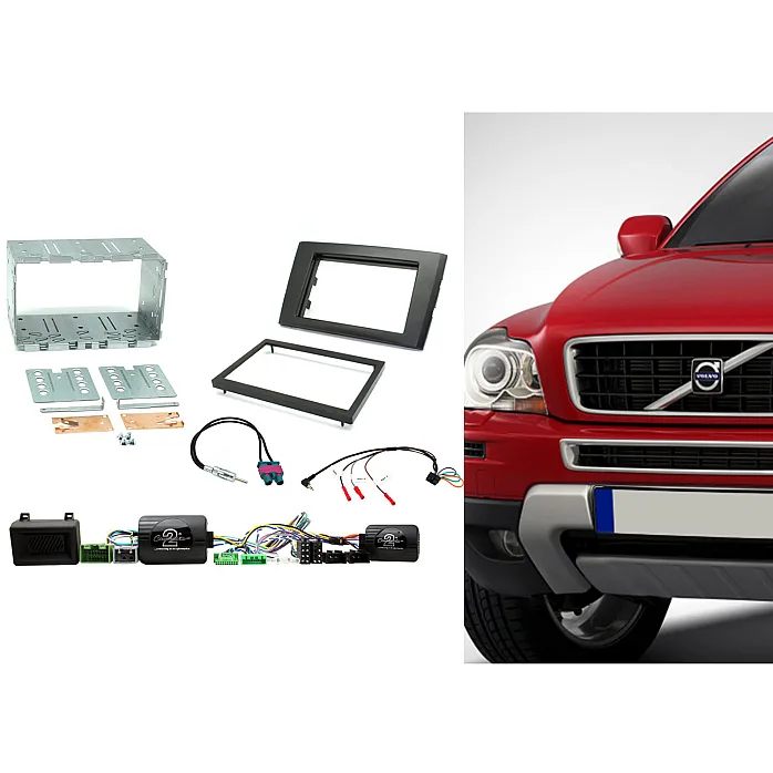 Connects2 CTKVL04 Volvo XC90 2004 - 2014 Double Din Car Stereo Fascia Fitting Kit