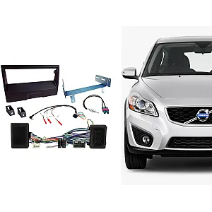 CTKVL11 Volvo C30, C70, S40, V50 Single Din Car Stereo Fascia Fitting Kit
