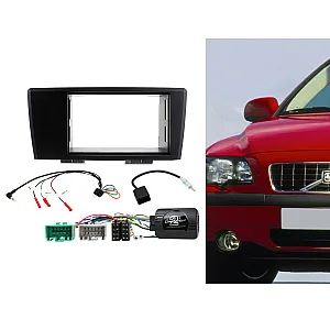 Connects2 CTKVL13 Volvo S60, V70 2000 - 2004 Double Din Car Stereo Fascia Fitting Kit - Grey