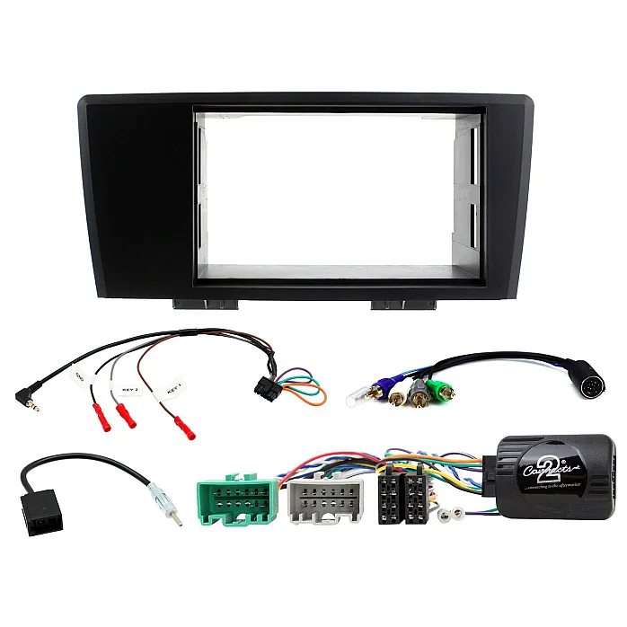 Connects2 CTKVL15 Volvo S60, V70 2000 - 2004 Double Din Car Stereo Fascia Fitting Kit - Black