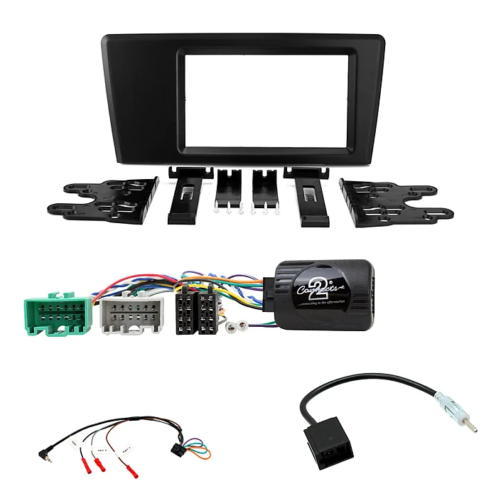 Volvo S60, V70 (2000 - 2004) Double Din Car Stereo Fascia Fitting Kit