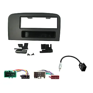 Volvo S80 1998 - 2006 Car Stereo Single Din Fascia Panel ISO Wiring Fitting Kit