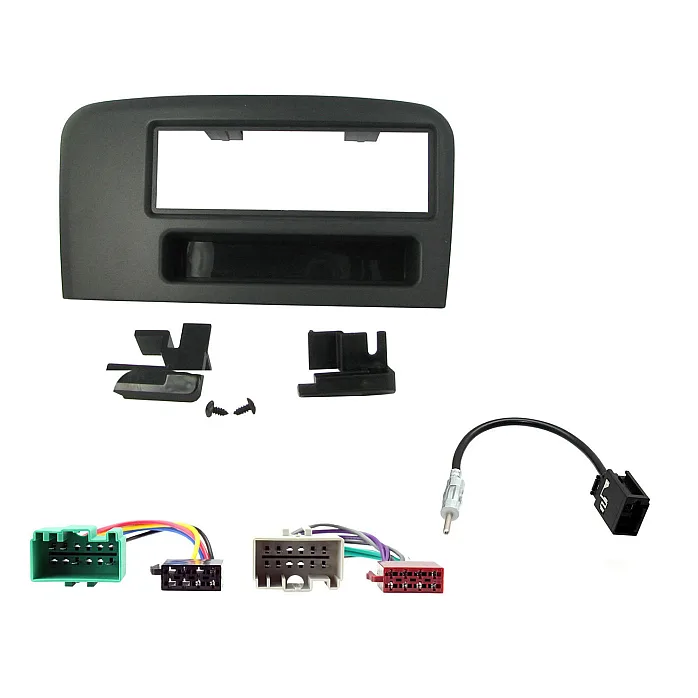 Volvo S80 1998 - 2006 Car Stereo Single Din Fascia Panel ISO Wiring Fitting Kit