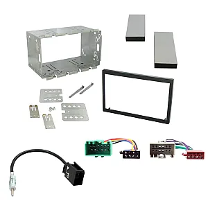 Volvo V40 2001-2003 Double Din Car CD Stereo Wiring Antenna Fitting Kit