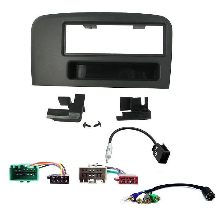 Volvo S80 1998 - 2006 Car Stereo Single Din Fascia Panel Amplified Kit