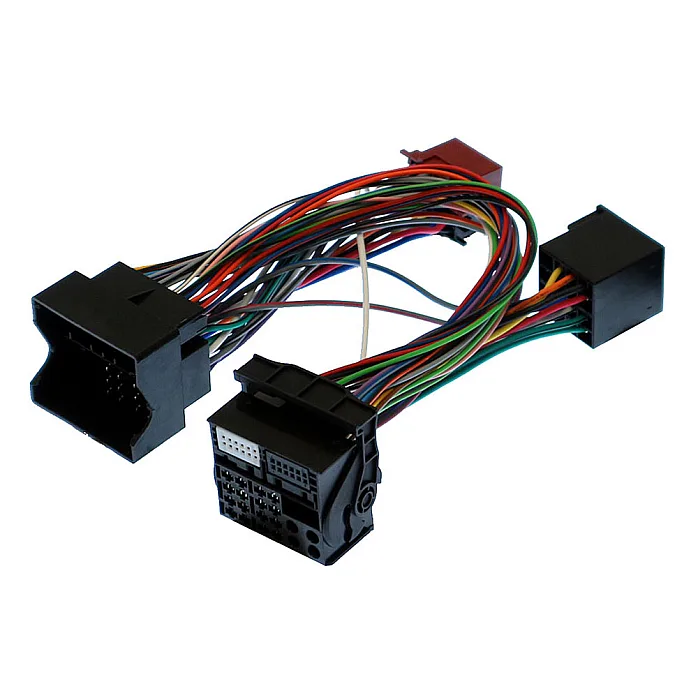 InCarTec 10-565 BMW Quadlock ISO SOT Mute Cable with 24 wire extension