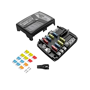 RECOIL 10-AFG6 6-Way (ATC/ATO) Fuse Box (Power And Ground)