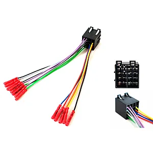 InCarTec 20-022 Female ISO Lead harness (With Butt Connectors)