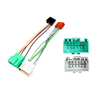 InCarTec 20-131 Volvo Radio Adaptor Cable With ISO Connectors (Cars Without Premium Sound)