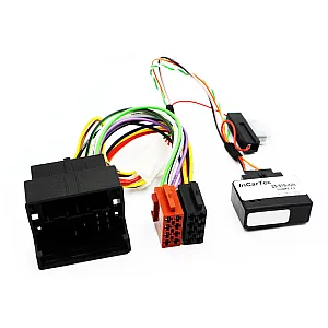InCarTec 20-161-IGN Citroen Quadlock CANbus Radio ISO lead (Cars without steering wheel controls)