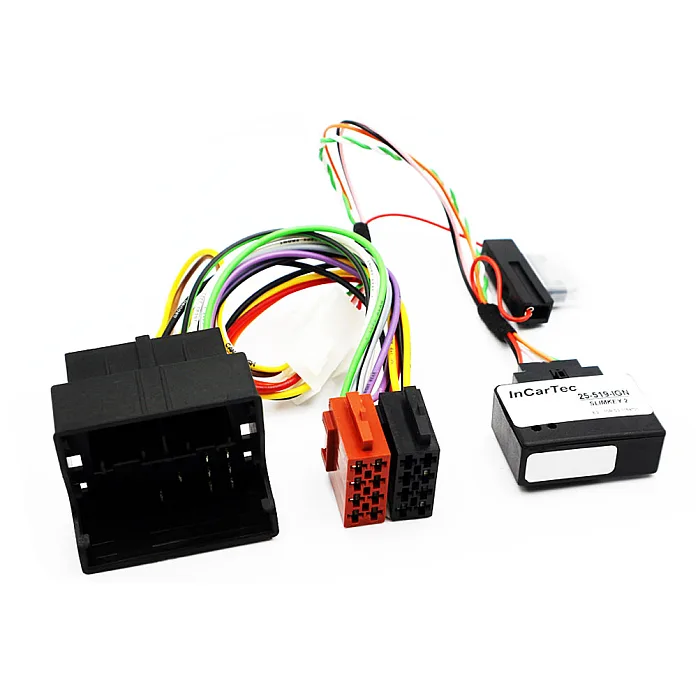 InCarTec 20-161-IGN Citroen Quadlock CANbus Radio ISO lead (Cars without steering wheel controls)