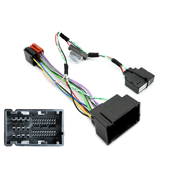 InCarTec 20-184-IGN Lancia ISO Cable with CANBUS Ignition (Without Steering Wheel Controls)