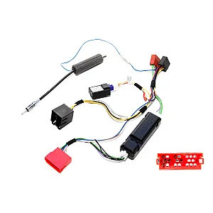 InCarTec 20-252A-IGN Audi ISO Radio Adaptor Cable with CANbus Ignition Interface and Antenna Adaptor