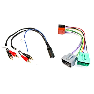 InCarTec 20-256 Volvo Radio Replacement ISO and Phono Adaptor Cable