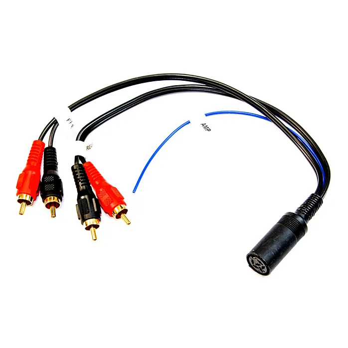 InCarTec 20-262 Volvo Din Plug to Phono Cable