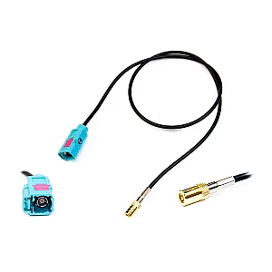 InCarTec 21-032 Universal Fakra Z Female to SMB Female (DAB) Antenna Adaptor