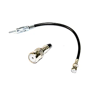 InCarTec 21-102 Cadillac CTS Female ISO to Male Din Antenna Adaptor Cable