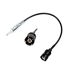 InCarTec 21-108 Saab 9-3, 9-5 Delphi Grundig Navigation to Male Din Antenna Adapter Cable