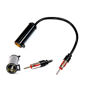 InCarTec 21-114 Nissan 2 Prong to Din Car Aerial Antenna Adaptor Cable