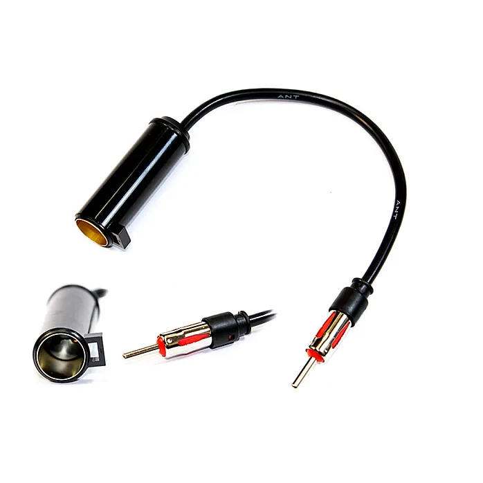 InCarTec 21-114 Nissan 2 Prong to Din Car Aerial Antenna Adapter Cable