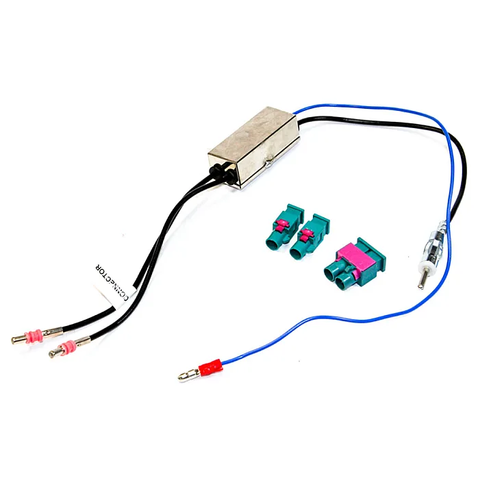 21-140 Peugeot Expert D.Fakra to Din Aerial Adaptor with Diversity