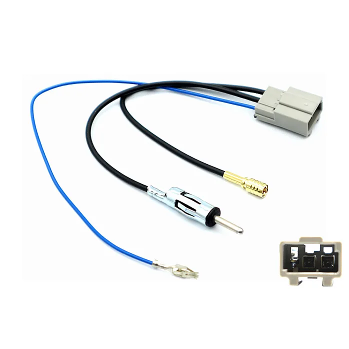 InCarTec 21-149 Mazda FM and DAB Aerial Adapter To Male Din And SMB