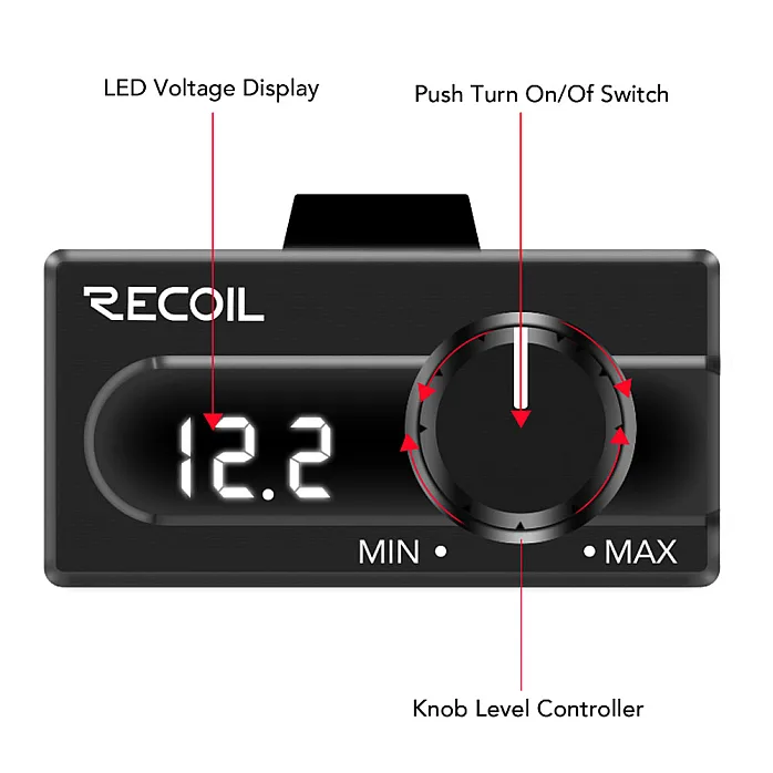 Recoil 23-009 Universal Amplifier Level Remote Control