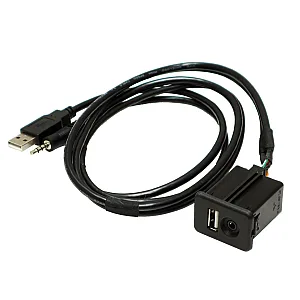 InCarTec 24-243 Vauxhall AUX and USB Socket Retention Adaptor Lead