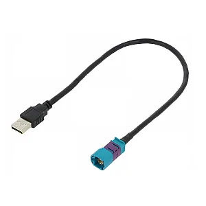 InCarTec 24-268 Citroen/ Peugeot AUX/USB Conversion Adaptor Cable