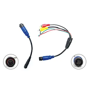 InCarTec 27-220 Pioneer Dometic Conversion Kit Cable for Camper/ Campervan Conversions (Blue Connectors)