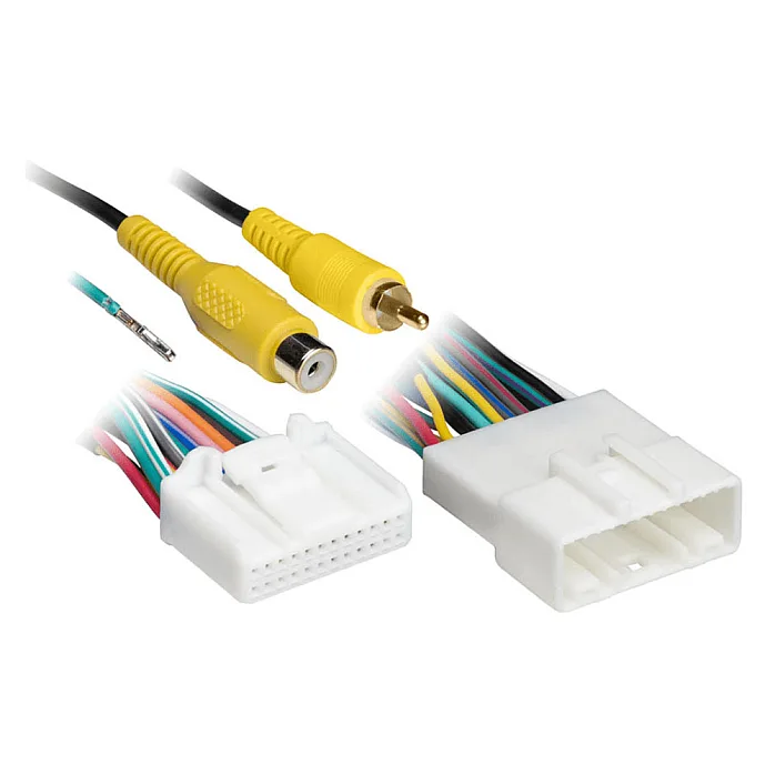 InCarTec 27-253 Kia Camera Retention Cable OEM Navigation and 24 Pin Connector 