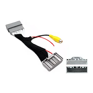 InCarTec 27-263 Honda Civic, CR-V,  Jazz Rear View Camera Cable with 5" Screen radios (32 Pin Connector)