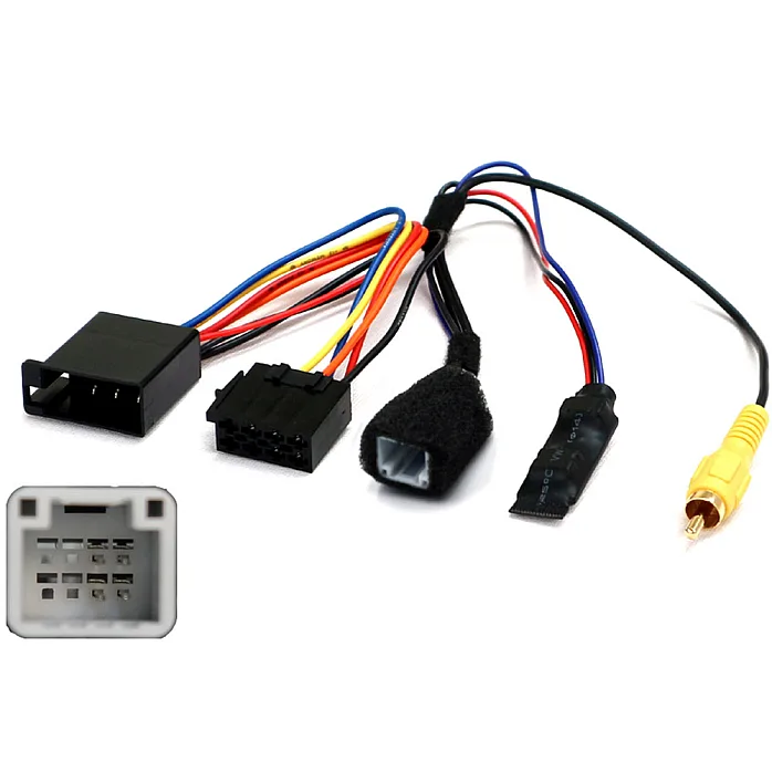 InCarTec 27-272 Citroen C1 8 Pin Camera Retention Interface With 6v Converter