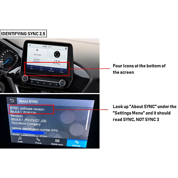 InCarTec 27-319 Ford Reverse Camera Addon Interface Adaptor
