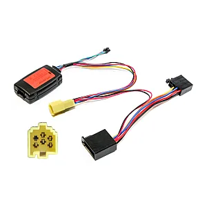 InCarTec 29-652 Renault ("Tuner List" Radio) Car Steering Wheel Audio Control Interface & ISO Cables