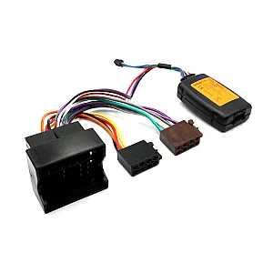 InCarTec 29-654 Ford Quadlock Steering Wheel Control Interface Radio Adapter Cable (FOR CARS WITHOUT CAN)