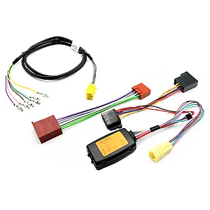 InCarTec 29-716.V2 Renault Trafic Steering Wheel Control Interface with Loom Extension to Stalk Paddle