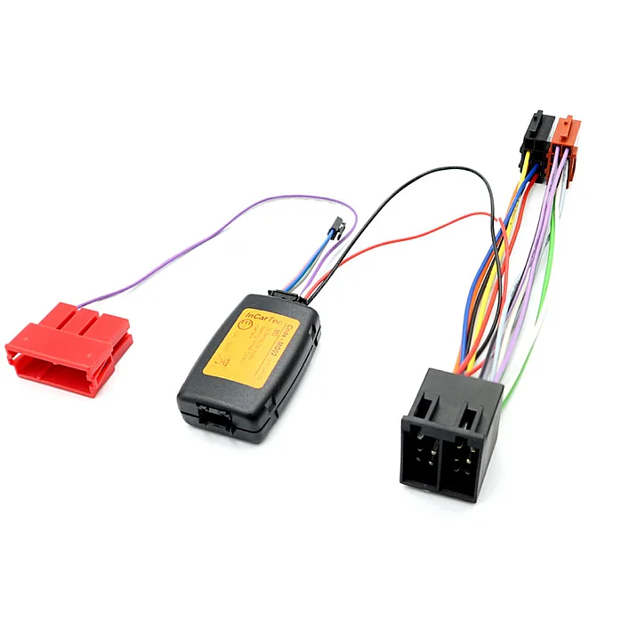 InCarTec 29-727 MG MG3 (2013-2018) Steering Wheel Audio Control Interface & ISO Cable