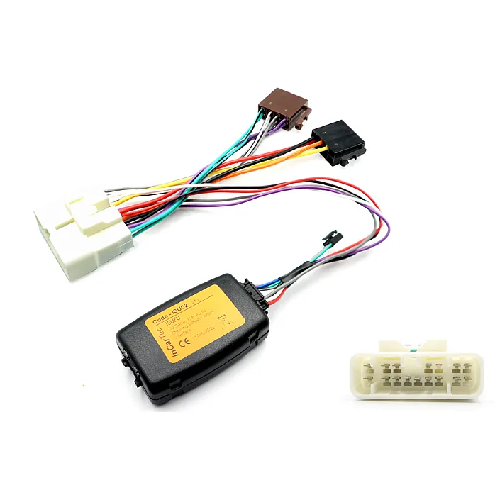 InCarTec 29-729 Isuzu D-Max, MU-X Steering Wheel Audio Control Interface & ISO Cable