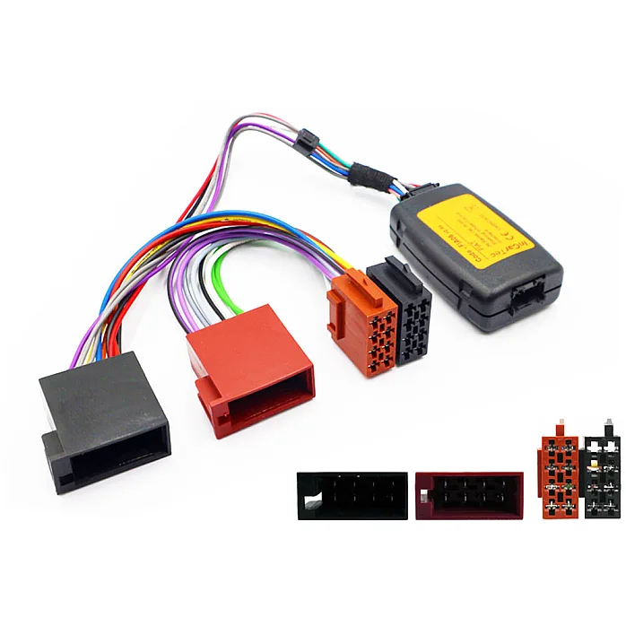 InCarTec 29-734 Fiat Fiorino 2008 Onwards Steering Wheel Audio Control Stalk Interface Adaptor