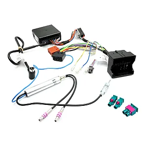 InCarTec 29-UC-050KEN-VW1 Seat Toledo (2012-2020) Steering Control, Parking, Climate Retention for select Kenwood units (OLD STYLE QUADLOCK)