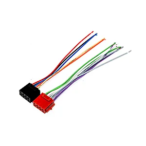 InCarTec 30-100 Male ISO Power and Speaker to Bare Wire