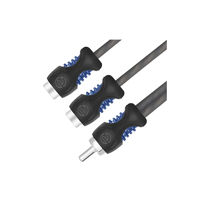 RECOIL 32-202 Echo Series OFC RCA Phono Y-Adaptor Lead 1 Male to 2 Female (PAIR)